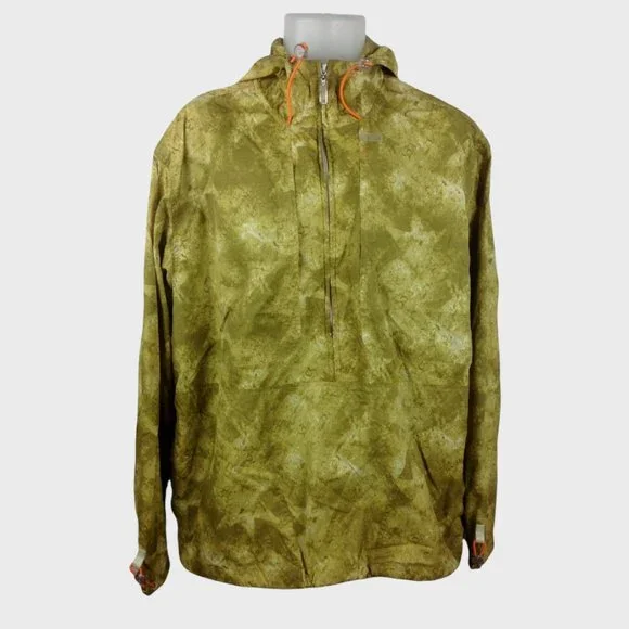 Transfer Research 1/2 Zip Pullover Hoodie Wind Jacket Mens Size L Windbreaker - Picture 5 of 12